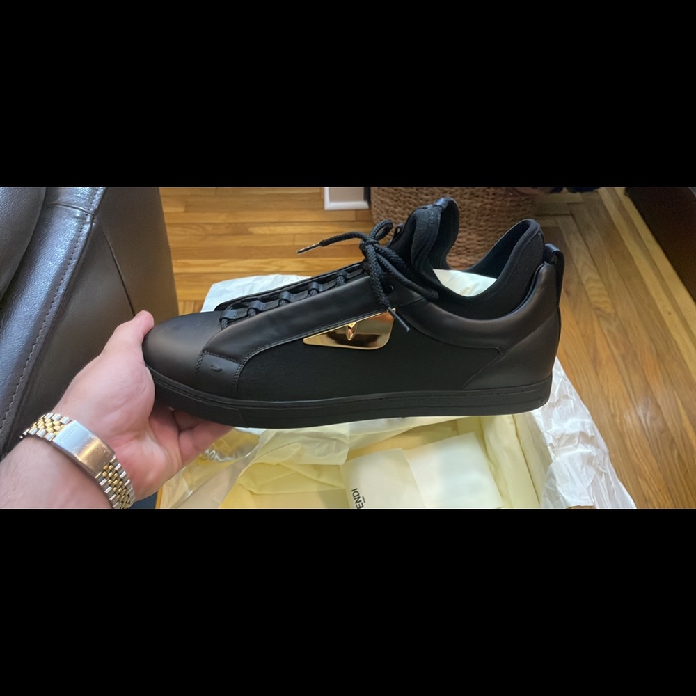 Size 12 fendi sneakers mens